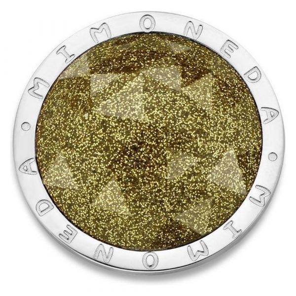 MI MONEDA | Munt Cameleón S - champagne gold